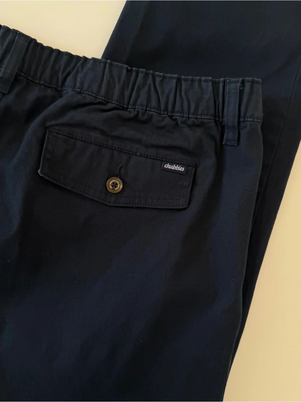 Chubbies Pants Mens XL The Armadas Twill Stretch Chino Navy 28.5” Inseam